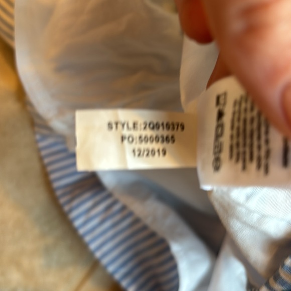 Vineyard Vines Pop Embroidered Shift Dress Blue and Green Size 0 - Picture 6 of 6